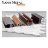 Extrusão de alumínio industrial perfil oco fabricação de janelas de alumínio Yandi China fabricante extrusão de janela