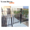 Painel de cerca de alumínio com revestimento em pó de metal Cerca de privacidade Residencial ao ar livre jardim piscina cerca de alumínio