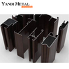 Fabricante de perfil extrudado de alumínio personalizado 6063 T5 de alumínio Fram de grande venda com superfície anodizada