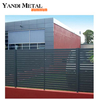 Portas personalizadas em liga de alumínio Portas deslizantes de alumínio personalizadas em metal de luxo preto