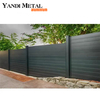 Sistema de segurança de jardim decorativo de alta qualidade para jardim, pátio, casa, painel de cerca de madeira e plástico ao ar livre