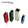 Fabricante de perfil extrudado de alumínio com estrutura personalizada de venda quente 6061 6063 superfície anodizada