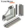 Yandi Venda quente personalizado 6061 6063 moldura de alumínio extrudado perfil fabricante superfície anodizada