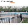 Fábrica melhor preço design moderno ecológico painéis de cerca de piscina de alumínio varanda piscina jardim cerca de alumínio