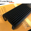 Os dissipadores de calor de alumínio anodizados feitos sob encomenda perfilam a extrusão de alumínio dos dissipadores de calor