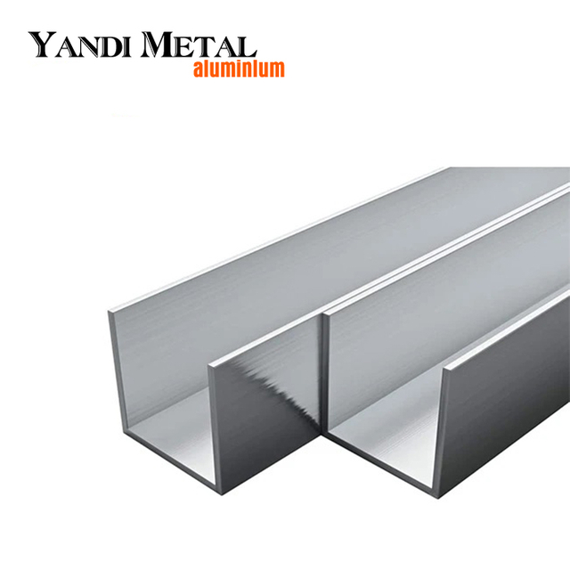 Perfis de extrusão de alumínio personalizados da série 6000 de alta qualidade para vários edifícios industriais