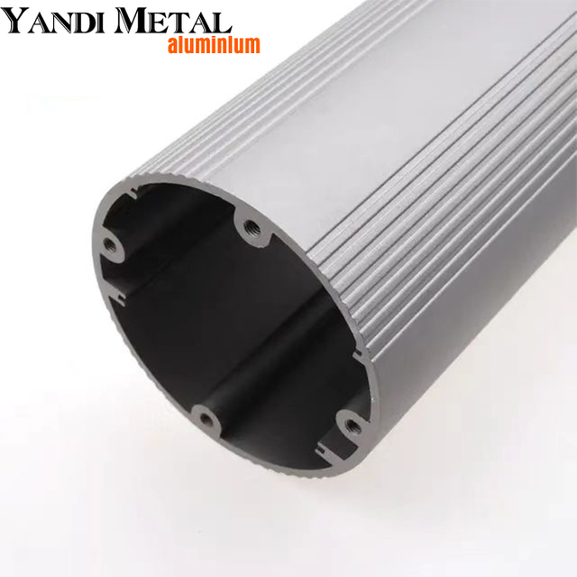 Tubo de calor plano de alumínio / dissipador de calor de alumínio de tamanhos grandes / fabricante de tubos de alumínio de grande diâmetro