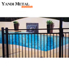 Cerca clássica de alumínio para jardim ao ar livre Cerca de alumínio para casa, varanda, quintal, piscina, cerca personalizada de metal