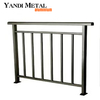 Corrimão de varanda em metal de alumínio com design moderno Corrimão de escada em alumínio com design moderno