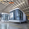Casa pré-fabricada Estrutura de aço pré-fabricada personalizada hotel móvel venda modular casa cápsula eco-contêiner