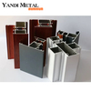 Compre 6061 6063 perfis extrudados de alumínio anodizado com estrutura personalizada de grande venda do fabricante Yandi