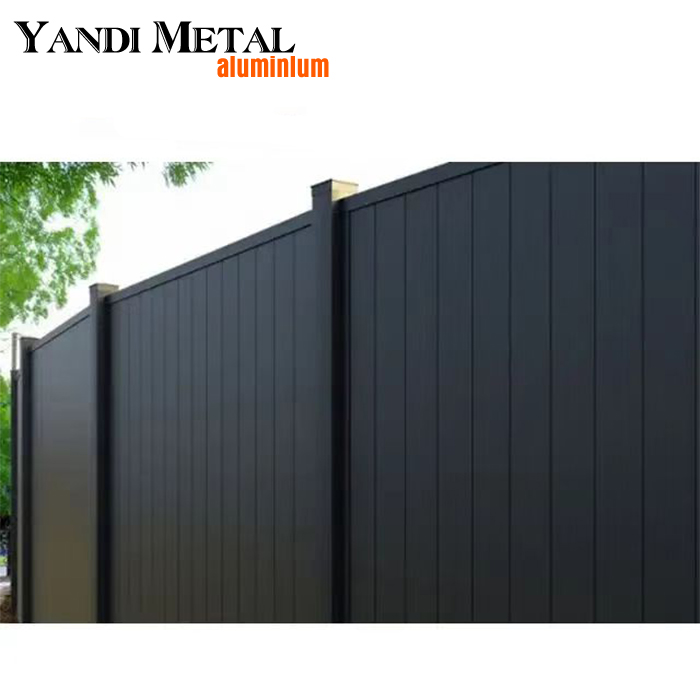 Venda quente barato material composto de ripas privadas jardim madeira extrudada placa cerca de madeira placa de plástico quadro de alumínio conjunto ao ar livre