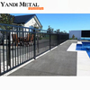 Cerca clássica de alumínio para jardim ao ar livre Cerca de alumínio para casa, varanda, quintal, piscina, cerca personalizada de metal