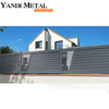 Yandi Fabricantes recém-projetados placa de cerca de alumínio placa de cerca de jardim Placa de cerca de metal barata de alumínio