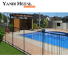 Fábrica melhor preço design moderno ecológico painéis de cerca de piscina de alumínio varanda piscina jardim cerca de alumínio