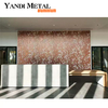 Tela de metal com corte a laser para decoração externa, tela de metal com corte a laser para parede de flores, arte decorativa Colton, placa de aço, tela de metal com corte a laser