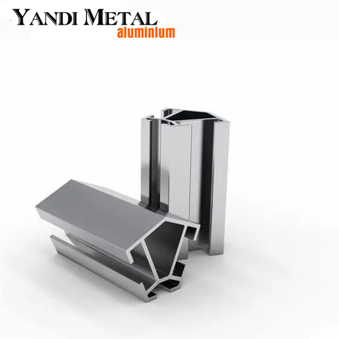 Vários perfis extrudados de alumínio anodizado 6063 6068 fabricantes de perfis de alumínio