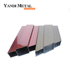 Perfis de alumínio anodizado personalizados Portas de vidro deslizantes Janelas de alumínio Materiais de construção Extrusão de perfil de alumínio