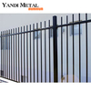Cerca de jardim de privacidade Estacas de metal de alumínio cerca de aço decorada Painéis de cerca de ferro forjado