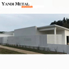 Painéis de cerca de jardim com veneziana de alumínio projetados para cerca de ripas modernas de metal privado profissional cerca horizontal resistente