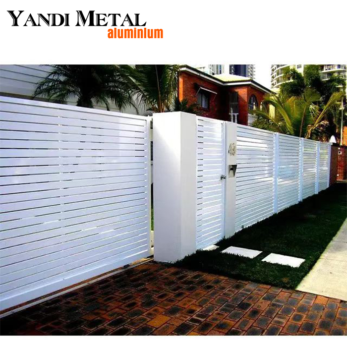 Atacado decorativo jardim pátio casa cerca privacidade barato madeira plástico composto pequena placa de metal