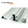Compre 6061 6063 perfis extrudados de alumínio anodizado com estrutura personalizada de grande venda do fabricante Yandi