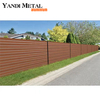 Sistema de segurança de jardim decorativo de alta qualidade para jardim, pátio, casa, painel de cerca de madeira e plástico ao ar livre