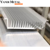 Dissipador de calor de alumínio anodizado personalizado, perfil extrudado de alumínio, fonte de alimentação, inversor, dissipador de calor de alumínio