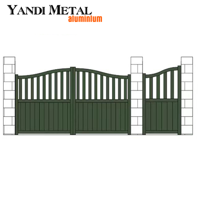 Porta giratória de alumínio Design de porta de soldagem de metal soldado Porta giratória automática Porta deslizante dupla elétrica