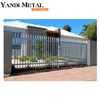 Cerca de alumínio de alta segurança para jardim, design à prova d'água, painel de cerca de alumínio para privacidade, casa
