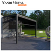 Gazebos de luxo com cobertura rígida à prova d'água para terraço Gazebos de jardim Gazebos com persianas de alumínio para exteriores