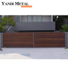 Yandi design de porta moderna personalizada, porta de alumínio, design de fábrica, porta de alumínio doméstica quente