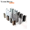 Fabricante de perfil extrudado de alumínio com estrutura personalizada de venda quente 6061 6063 superfície anodizada