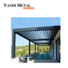 Casa de vidro jardim de inverno marquise pérgula pré-fabricada jardim de inverno alumínio jardim de inverno e kit de casa de vidro