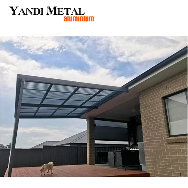 Pérgula com persianas de alumínio móvel bioclimática de design moderno de alumínio personalizado de alta qualidade