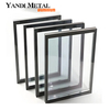Parede de cortina de vidro industrial de construção personalizada com isolamento de janelas e portas de vidro isolante