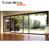 As mais recentes portas de pátio de luxo da Villa Design moderno exterior à prova de vento portas de vidro deslizantes de alumínio à prova de som