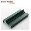 Estrutura de alumínio anodizado perfil extrudado material personalizado fabricante de perfil de alumínio 60063 de alta qualidade
