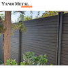 Cerca de ripas de alumínio vertical, faça você mesmo, jardim, exterior, cerca de ripas, privacidade horizontal, tela de painel de cerca de ripas de alumínio