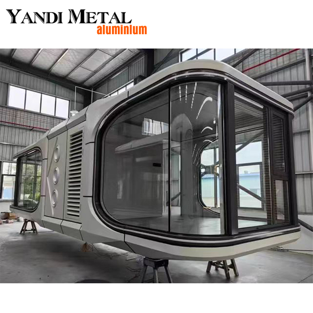 Nova cápsula de espaço pré-fabricada de alta qualidade, recipiente de hotel, família, cápsula de dormir ao ar livre, casa pequena, cápsula de espaço de luxo