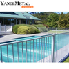 Preço barato casa de cerca de piscina de alumínio leve fácil de montar painéis de cerca de alumínio para pátio externo