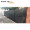 Cerca de privacidade moderna de metal para jardim residencial OEM / ODM Cerca de painel impermeável de alumínio para jardim externo