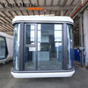Cápsula espacial com sistema inteligente Cápsula de dormir de luxo à prova de som portátil pré-fabricada villa móvel