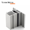 Compre 6061 6063 perfis extrudados de alumínio anodizado com estrutura personalizada de grande venda do fabricante Yandi